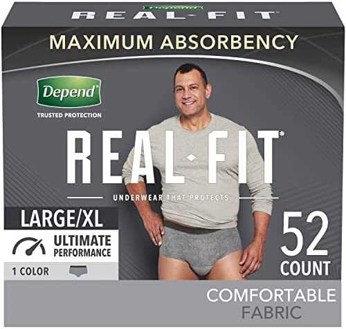 Depend Real Fit Incontinence Underwear for Men